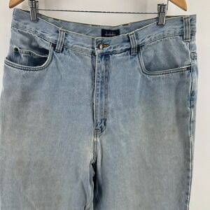 Harbor Bay Jeans Mens 38x38 Light Blue Denim Casualwear Five Pockets Comfort